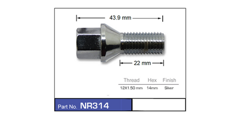 One Piece Stud NR314 - Nice Products | Universal Auto Spares