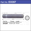 Stud Extension EX357 - Nice Products | Universal Auto Spares