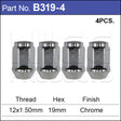 Chrome Nut B319-4 - Nice Products | Universal Auto Spares
