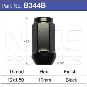 Wheel Nuts pk 25 B344B-25 - Nice Products | Universal Auto Spares