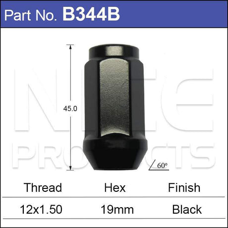 Wheel Nuts pk 25 B344B-25 - Nice Products | Universal Auto Spares