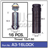 Lock Nuts A3-16LOCK - Nice Products | Universal Auto Spares