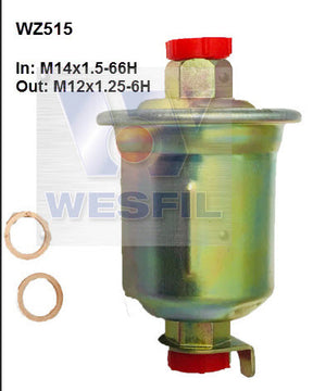 EFI Fuel Filter Z515 Fits Mitsubishi WZ515 - Wesfil