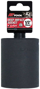 26mm 12PT Metric 1/2” Dr Deep Sockets - PKTool