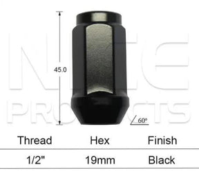 Wheel Nuts pk5 B244B-5 - Nice Products | Universal Auto Spares