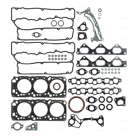 Full Gasket Set Mitsubishi 6G74 GDI 1997-2004 DOHC 24v incl 2x gaskets MLS Rei 27040300VR - Victor Reinz