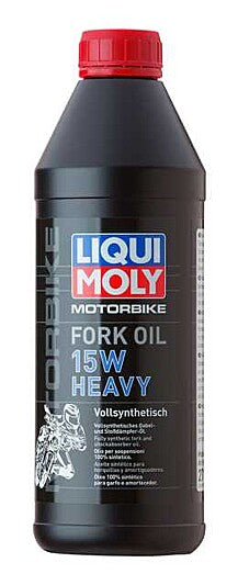 Motorbike Fork Oil 15W Heavy Fully Synthetic 1L - LIQUI MOLY