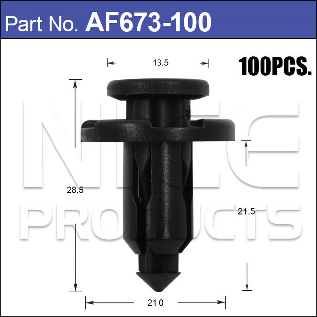 Trim Clips AF673-100 - Nice Products | Universal Auto Spares