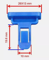 Fender Flare Bumper Clip Retainer Fastener For Toyota Lexus 75392 (10) AF408-10 - Nice Products | Universal Auto Spares