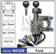 Lock & Switch NIC228 - Nice Products | Universal Auto Spares