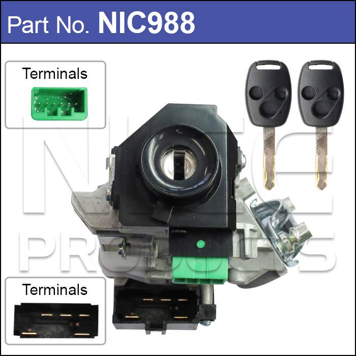 Ignition ASSEMBLY NIC988 - Nice Products | Universal Auto Spares