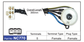 Ignition Switch NC770 - Nice Products | Universal Auto Spares