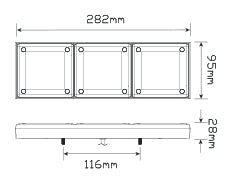 280 Series 12-24 Volt Single Blister - LED AutoLamps