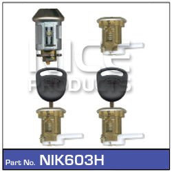 Lock set NIK603H - Nice Products | Universal Auto Spares