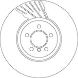 Brake Disc DF6614S - TRW
