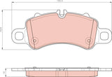 Brake Pad Set, Disc Brake GDB8299 - TRW - Brake Pads - TRW