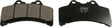 Brake Pad Set, Disc Brake MCB655 - TRW