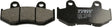 Brake Pad Set, Disc Brake MCB68 - TRW