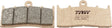 Brake Pad Set, Disc Brake MCB736SV - TRW