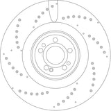Brake Disc DF8696S - TRW