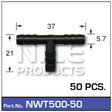 Hose Connection Pkt 50 NWT500-50 - Nice Products | Universal Auto Spares