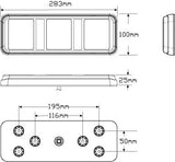 283 Series 2-24 Volt Single Blister - LED AutoLamps