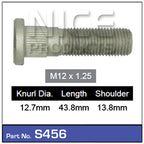Wheel Stud (457) S456 - Nice Products | Universal Auto Spares