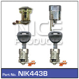 Lock set NIK443B - Nice Products | Universal Auto Spares