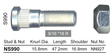 Stud & Nut NS990 - Nice Products | Universal Auto Spares