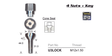 Lock Nuts (set of 4) U3LOCK - Nice Products | Universal Auto Spares