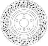 Brake Disc DF8746S - TRW