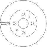Brake Disc DF8758S - TRW