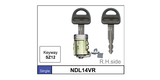 Door Lock NDL14VR - Nice Products | Universal Auto Spares