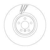 Brake Disc DF8761S - TRW