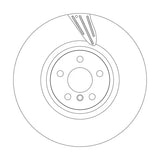 Brake Disc DF8762S - TRW