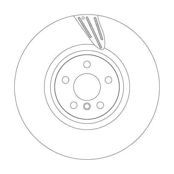 Brake Disc DF8762S - TRW