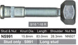 Stud & Nut NS991 - Nice Products | Universal Auto Spares