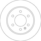 Brake Disc DF6596S - TRW