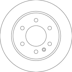 Brake Disc DF6596S - TRW