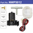 Washer Pump NWP5012 - Nice Products | Universal Auto Spares