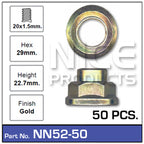 Hub-Nut NN52-50 - Nice Products | Universal Auto Spares