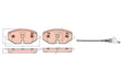Brake Pad Set, Disc Brake GDB2398 - TRW