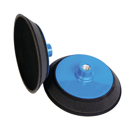 Backing Plate Soft 130mm Blue 1 Piece - Q Brand | Universal Auto Spares