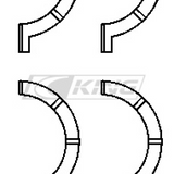 Thrust Washer Set LANDROVER/JAGUAR 508PN 2TW2036AM-STD - KING