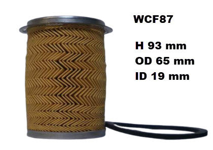 Diesel Fuel Filter Fits Renault WCF87 - Wesfil | Universal Auto Spares