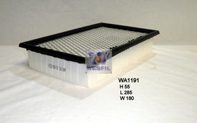 Air Filter A1498 Fits Ford WA1191 - Wesfil