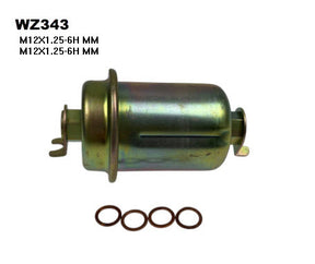 EFI Fuel Filter Z343 Fits Hyundai WZ343 - Wesfil