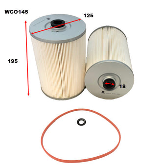 Oil Filter R2758P Isuzu WCO145 - Cooper - Cooper