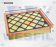 Air Filter A1885 Fits Ford WA5368 - Wesfil