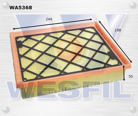 Air Filter A1885 Fits Ford WA5368 - Wesfil | Universal Auto Spares